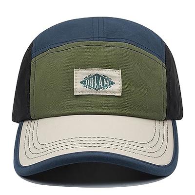 Croogo Mesh Baseball Caps for Men 5 Panel Flat Brim Cap Casual