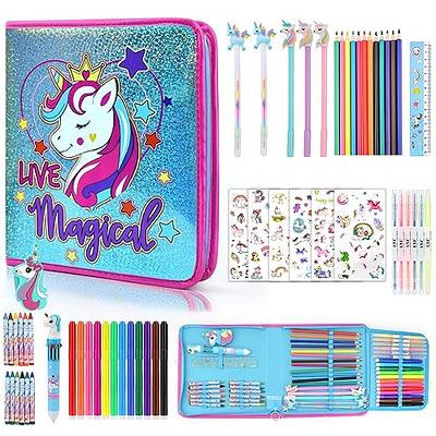 ABERLLS Unicorn Markers Set for Girls Age 5 6 7 8 9 10 Years Old