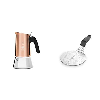 Bialetti - New Venus Induction, Stainless Steel Stovetop Espresso Coffee  Maker, 6 Cups (7.9 Oz), Copper & Stainless Steel Plate, Heat Diffuser  Cooking Induction Adapter, Steel - Yahoo Shopping