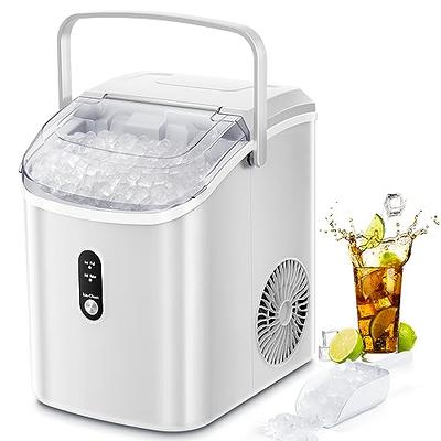 Xbeauty Countertop Nugget Ice Maker- Up to 35lbs of Ice a Day with  Self-Cleaning,Stainless Steel,Removable Ice Basket&Scoop for  Home/Kitchen/Office/Party, Silver - Yahoo Shopping