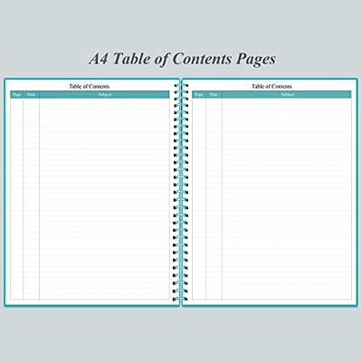 Meeting Notebook for Work with Action Items, Meeting Planner Agenda  Organizer for Men & Women Office/Business Note Taking, 160 Pages, Medium  Size