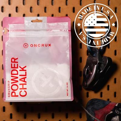 ONCRUX Loose Chalk Powder 14 OZ- Magnesium Carbonate Gym Chalk for Rock  Climbing - Weight Lifting Chalk Powder - Hand Chalk for Gymnastics -  Workout