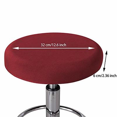 BUYUE 14 Metal Chair Cushions with Magnetic Set of 4, Luxury PU