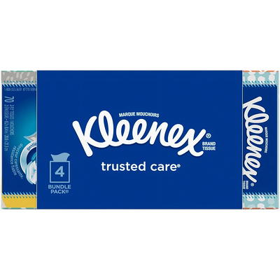 Kleenex Ultra Soft & Strong Facial Tissues 70 Tissues per Flat Box