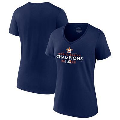 Women's Tampa Bay Rays Fanatics Branded Navy Red White & Team V-Neck T-Shirt