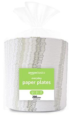 Stock Your Home 9-Inch Paper Plates Uncoated, Everyday Disposable