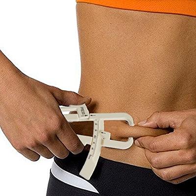 Body Fat Caliper - Handheld BMI Body Fat Measurement Device - Skinfold  Caliper Measures Body Fat for Men and Women