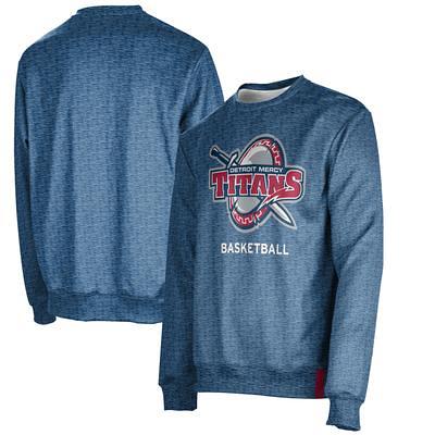 Men's Champion Blue Detroit Mercy Titans Jersey Long Sleeve T-Shirt