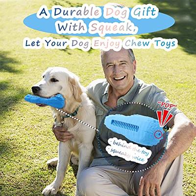 Dog Toys, Durable Squeaky Dog Toys for Aggressive Chewers, Tough