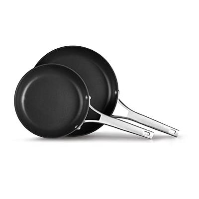 Anolon Accolade Forged Hard-Anodized Nonstick Frying Pan Set 2-Piece  Moonstone