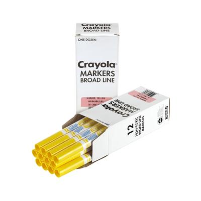 Crayola Broad Line Marker Classpack - Office Depot