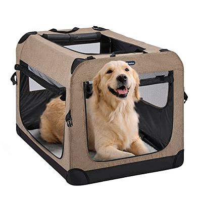 Jespet Indoor & Outdoor 3-Door Collapsible Soft-Sided Dog, Cat & Small Pet  Crate, Blue, 30