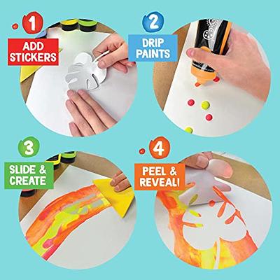 iHeartArt by Bright Stripes Squeegee Art Kids Paint Kit, Childrens Painting  Crafts Creativity Set, Including Paints, Squeegees, Paper, Stickers, Punch  Outs and Work Surface, Great Creative Gifts - Yahoo Shopping