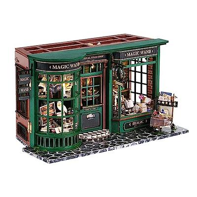  CUTEBEE DIY Miniature Dollhouse Kit, DIY Wooden Dollhouse Kit  Miniature House Kit, Creative Room Idea（Magic House） : Toys & Games