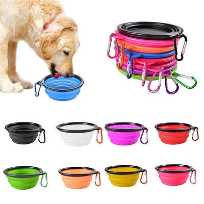 Crate Dog Bowl, Removable Stainless Steel Pet Food & Water Feeder Bowls,  Cage Hanging Food Bowls And Water Feeder - Temu