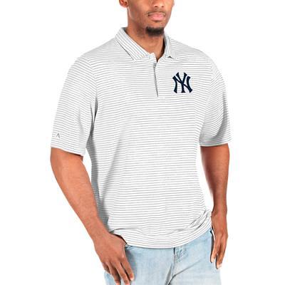 New York Yankees Cutter & Buck Advantage Tri-Blend Jersey Mens Pocket Polo  - Cutter & Buck