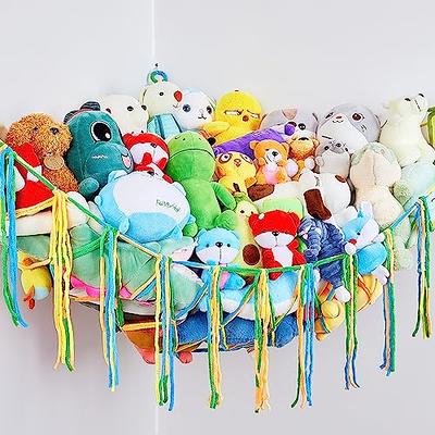 Basumee Stuffed Animals Net or Hammock Toy Storage Organizer Toy Hammock Hanging  Stuffed Animals Storage Holder with Tassels for Nursery Kids Bedroom Room  Wall Décor, Yellow-Green - Yahoo Shopping