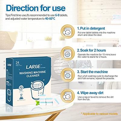 Washing Machine Cleaner Tablets - 3 Count