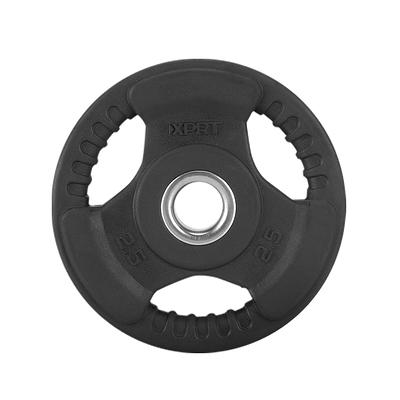 BalanceFrom Tri-Grip Cast Iron Plate Weight Plate for Strength Training,  Weightlifting and Crossfit, 1-Inch, 2.5lbs Single 