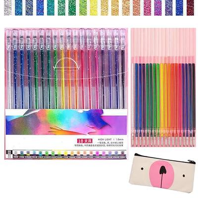 VaOlA ART Colored Pens 30 Psc Glitter Gel Pens for Kids Colorful Pens for  Spirograph Deluxe Design Set