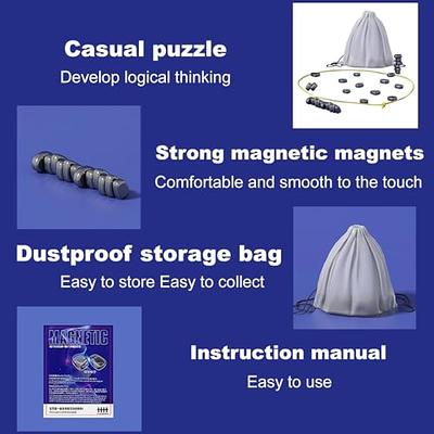 Magnetic Chess Game Set, Magnetic Chess Game with Stones, Kluster