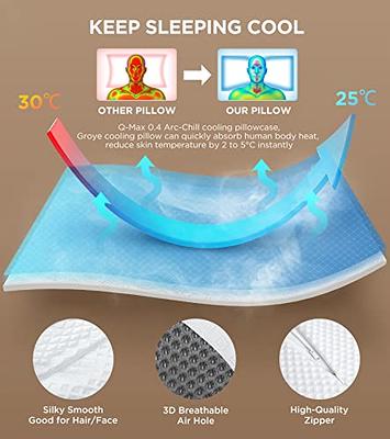 Adjustable Cervical Memory Foam Pillow, Odorless Neck Pillows for Pain  Relief, Orthopedic Contour Pillows for Sleeping with Cooling Pillowcase,  Bed