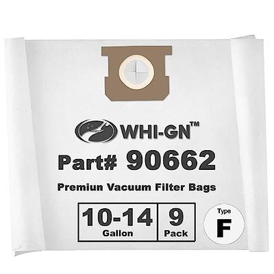 SpaceTent 5 Pack VF3503 Size b Vacuum Bags for Ridgid 6 to 9 Gallon Wet/Dry  Vacs.