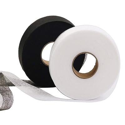  2 Rolls 140 Yards Widened Iron On Hem Tape, No Sew