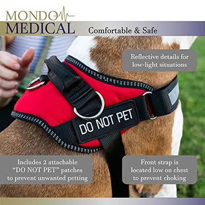 Service Dog - Do Not Pet Distract Harness Velcro Patch