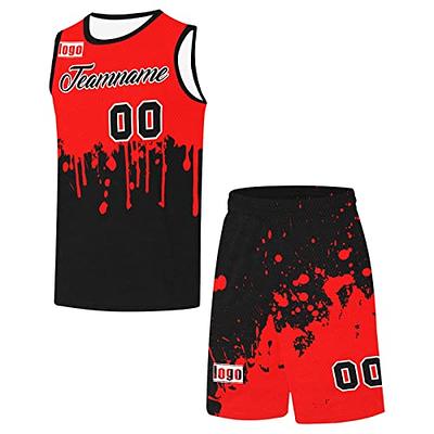 Custom Red Basketball Jerseys, Basketball Uniforms For Your Team