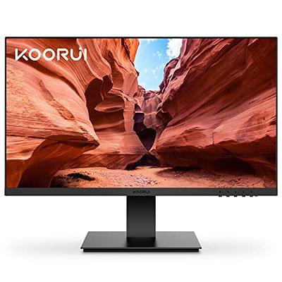 KOORUI Computer Monitors 22 inch, Full HD (1920 x 1080) 75Hz Monitor, Ultra  Thin Bezel Desktop Display, VESA, HDMI & VGA Port, Eye Care/Ergonomic