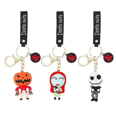 3PCS Murine And Angel Keychain Cartoon Key Chains for Kids Girls