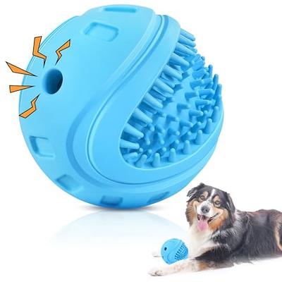 PetMedics iHome Durable Squeak & Sound Soothe Calming Chew Bone Dog Toy,  Medium/Large