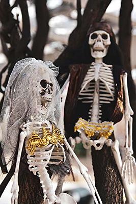 2 Packs Hanging Halloween Skeletons Pirate Halloween Decorations 15.7  Inches Full Body Skeleton Decorations for Best Halloween Outdoor Decorations  - Yahoo Shopping