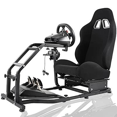 Marada Racing Wheel Stand with Shifter Mount Height Adjustable Fit for  Logitech G920 G29 G27 