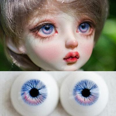 Realistic Bjd Doll Eyes for 1/3 1/4 1/6 Bjd Doll or Art Doll, Safety Eyes  Craft Eyes Toy Eyes 10mm 12mm 14mm 16mm 18mm 20mm Small Iris 