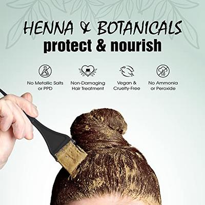 Light Mountain Henna Hair Color & Conditioner - Dark Brown Hair Dye for  Men/Women, Organic Henna Leaf Powder and Botanicals, Chemical-Free,  Semi-Permanent Hair Color, 4 Oz (Pack of 3) - Yahoo Shopping