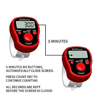 Digital Finger Counter, Portable Handheld Electronic Counters