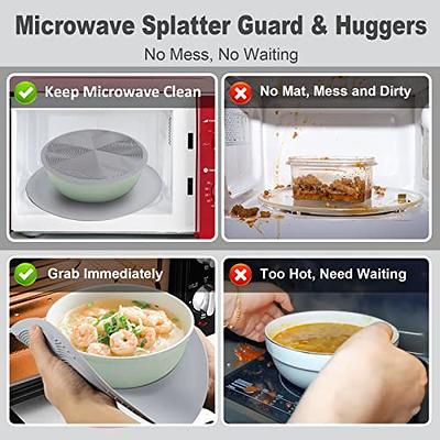 Safe Grabs Silicone Microwave Mat, Trivet, Pot Grabber 