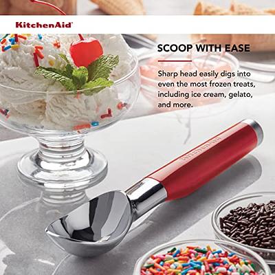 KitchenAid KE117OHERA Classic Ice Cream Scoop, Red 2 - Yahoo Shopping