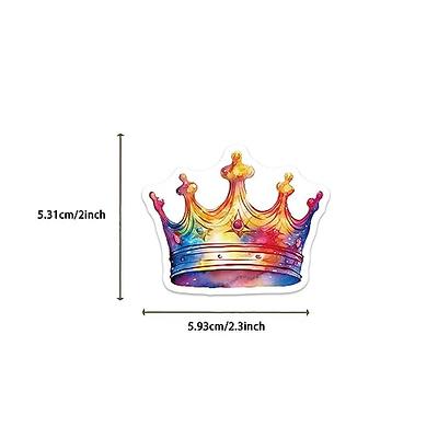 50Pcs Crown Stickers for Kids Water Bottle Laptop Princess Crown Dream  Party Decoration Art Sticker Motorcycle Luggage Guitar Decal Skateboard  Waterproof Vinyl Fairy Stickers for Teens Adults Crown - Yahoo Shopping
