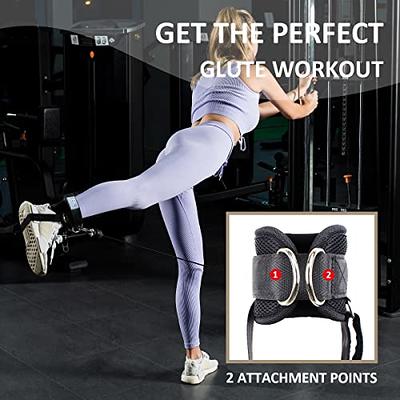  Ankle Resistance Bands with Cuffs for Leg and Glute