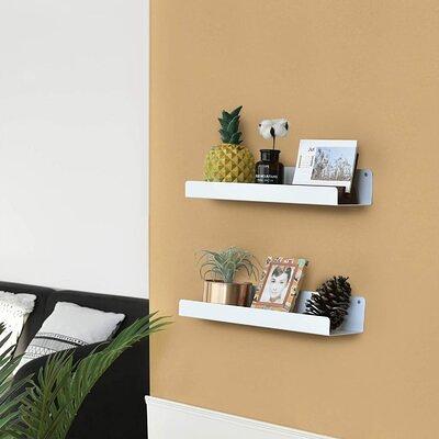 Metal Wall Shelf, Metal Floating Shelf, Small Metal Shelf, Metal