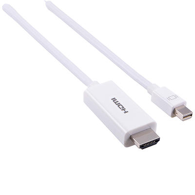 Pearstone Mini DisplayPort to DisplayPort 1.2a Cable (15')