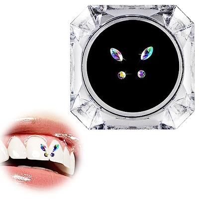4 Pieces Tooth Gem, Tooth Shine Jewelry Rhinestones, DIY Fashionable Tooth  Ornaments Artificial Crystal Tooth Decor for Reflective Teeth  Ornament(Multicolour) - Yahoo Shopping