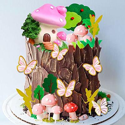 Mushroom/forest cake. : r/cakedecorating