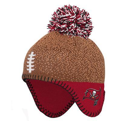 Men's New Era Red Tampa Bay Buccaneers 2022 Sideline Ink Dye Cuffed Knit Hat