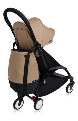  Babyzen YOYO Bag, Black - Provides Additional, Sturdy Storage  on the YOYO2 Stroller - Includes Wheel Base & Hooks : Baby