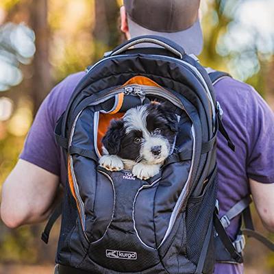 Kurgo Dog Carrier Backpack for Small Pets - Dogs & Cats | TSA Airline  Approved | Cat | Hiking or Travel | Waterproof Bottom