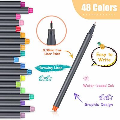 iBayam Journal Planner Pens Colored Pens Fine Point Markers Fine Tip  Drawing Pens Fineliner Pen for Bullet Journaling Writing Note Taking  Calendar